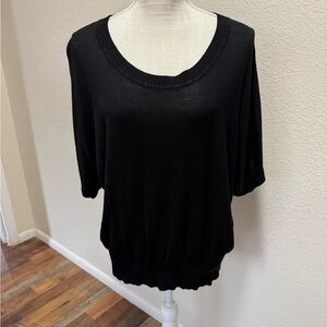 Black Women's Top by H&M - Size Medium